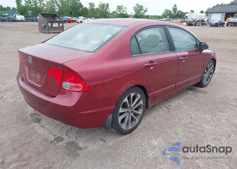 2006 Honda Civic Ex z USA, uszkodzony, nr VIN 1HGFA16806L030697